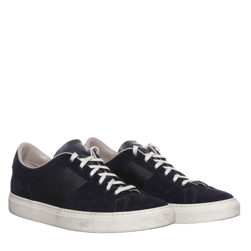 Tenis-Commom-Projects-Camurca-Azul