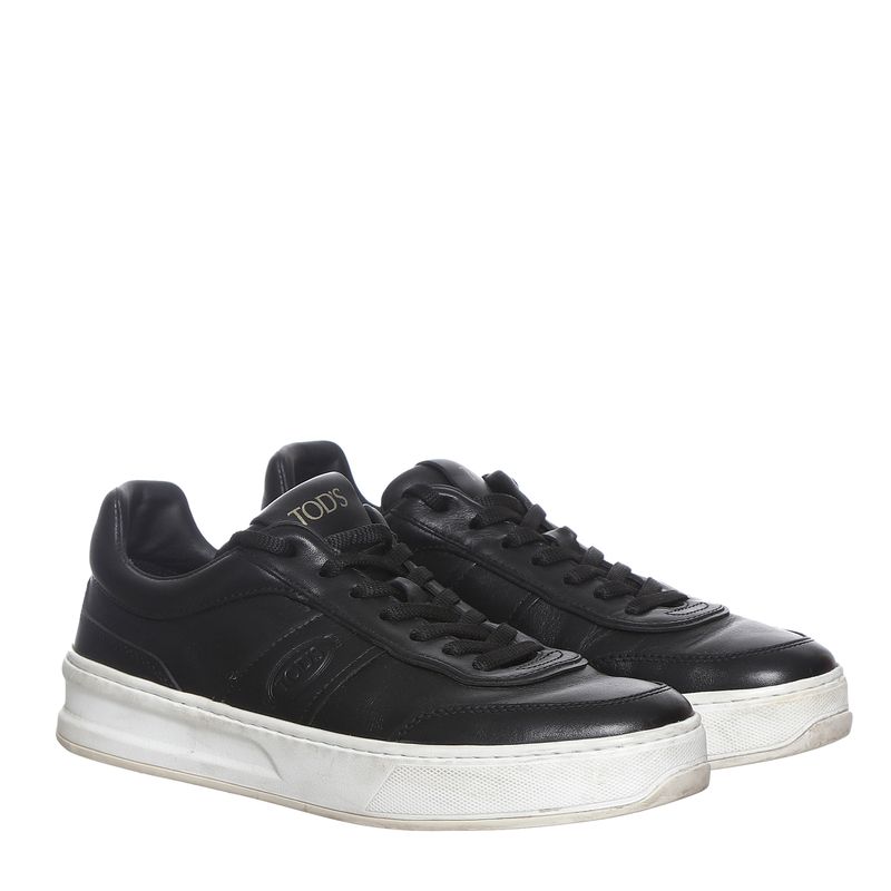 Tenis-Tods-Couro-Preto