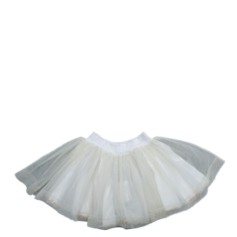 Saia-Dolce---Gabbana-Infantil-Branca