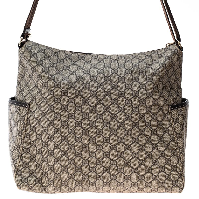 Bolsa-Gucci-Maternidade-Canvas-Marrom-
