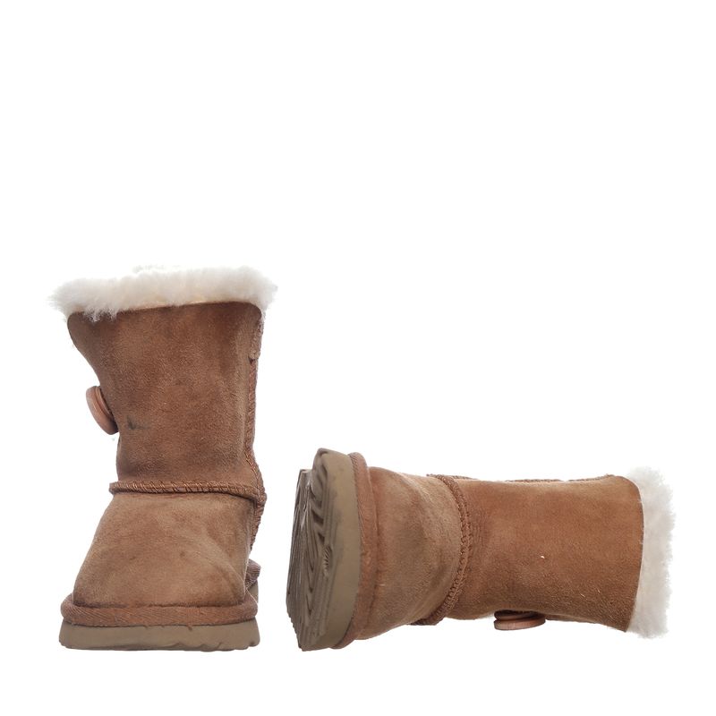 Bota-Ugg-Infantil-Bailey-Camurca-Caramelo