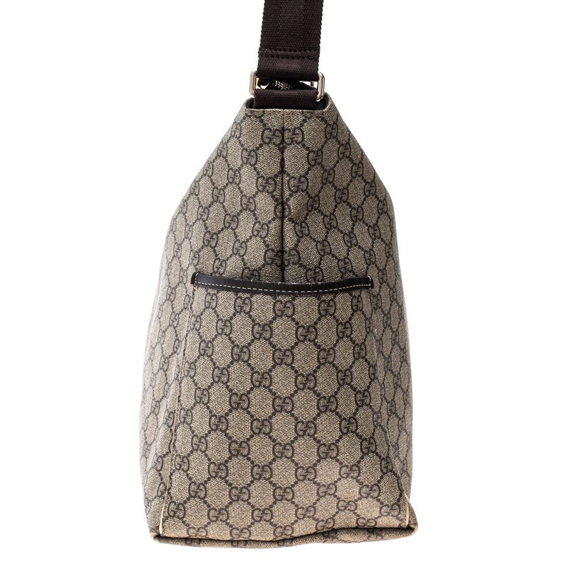 Bolsa-Gucci-Maternidade-Canvas-Marrom-