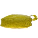 Bolsa-Longchamp-Roseau-Textura-Croco-Verde