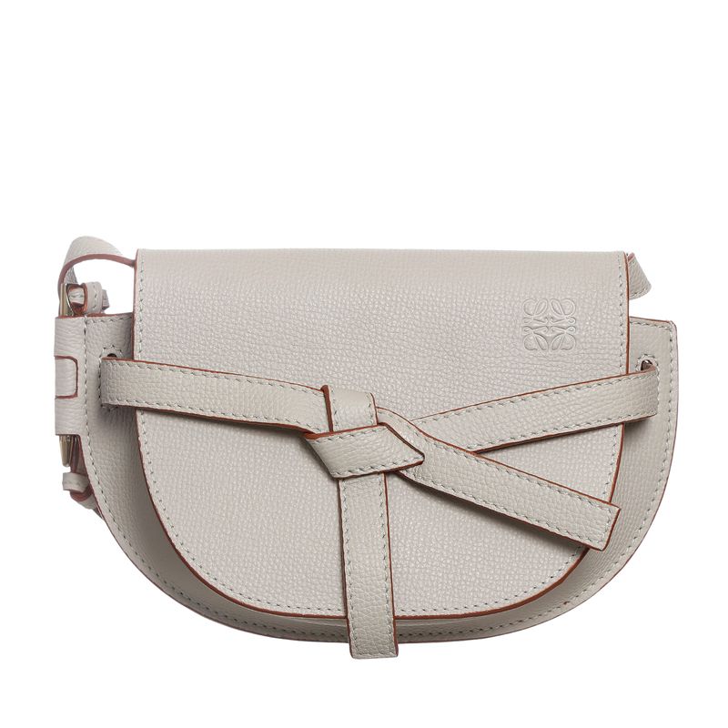 Bolsa-Loewe-Mini-Gate-Couro-Bege