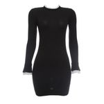 Vestido-Club-Monaco-Trico-Cinza