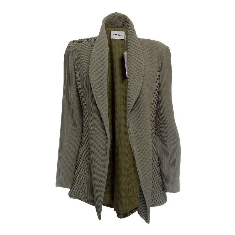Blazer-Neriage-Pina-Plissado-Verde