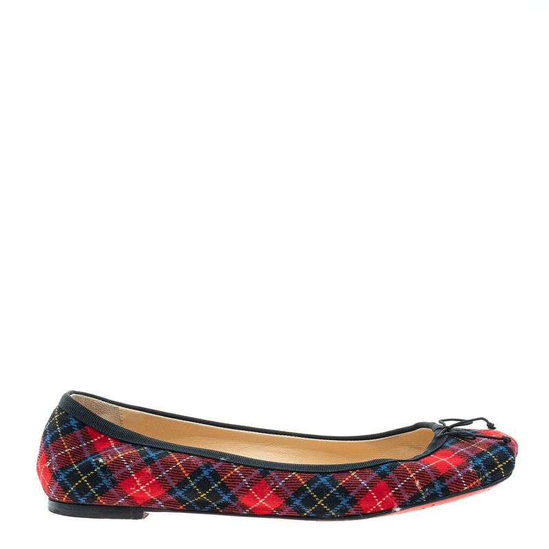 302426-Sapatilha-Christian-Louboutin-Xadrez-Vermelha-1