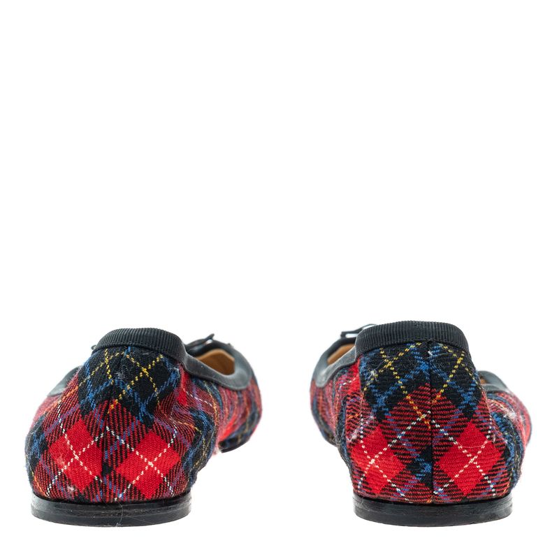302426-Sapatilha-Christian-Louboutin-Xadrez-Vermelha-2