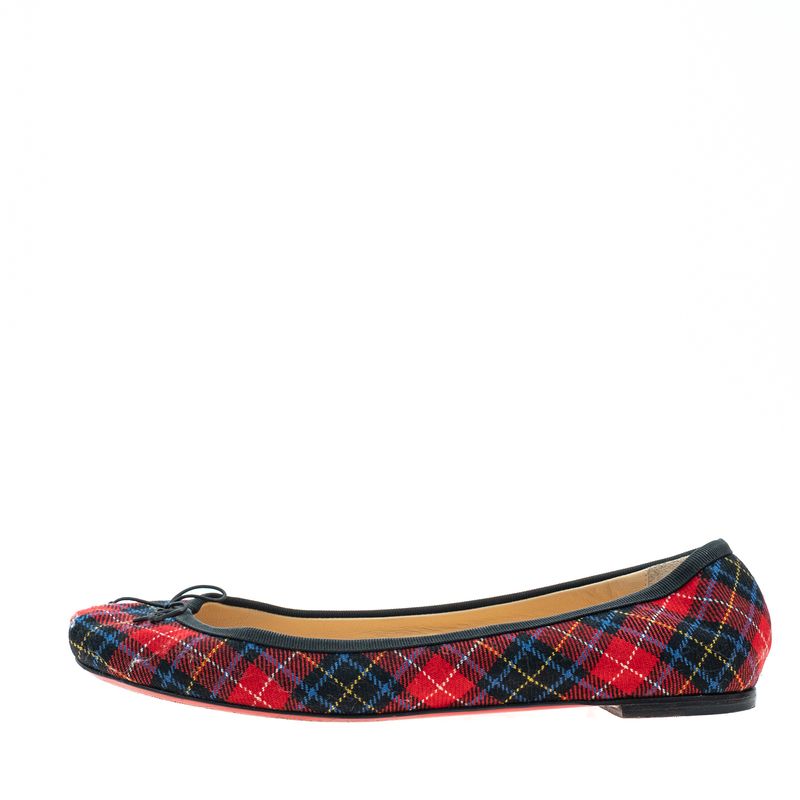 302426-Sapatilha-Christian-Louboutin-Xadrez-Vermelha-3