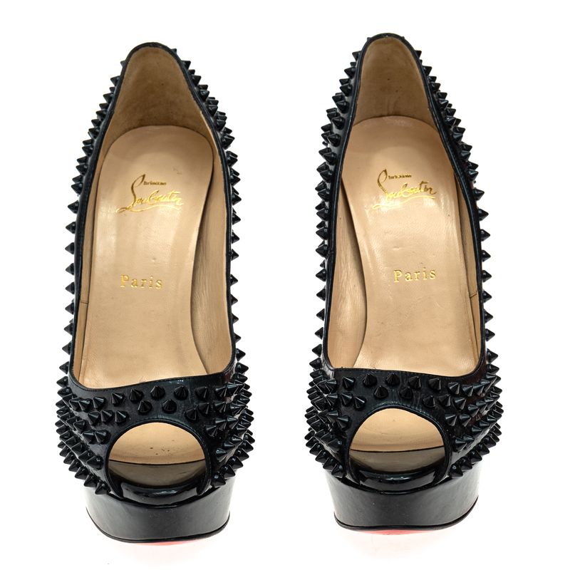 302458-Sapato-Christian-Louboutin-Lady-Peep-Spikes-Preto-4