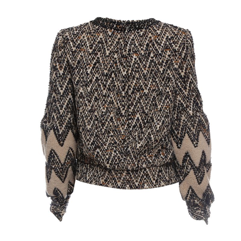 Jaqueta-Tory-Burch-Bomber-Tweed-Bordada