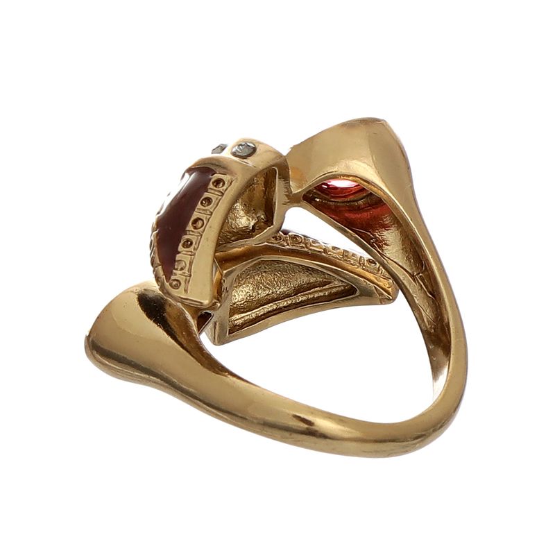 Anel-Pedras-Rosa-e-Lilas-Dourado-