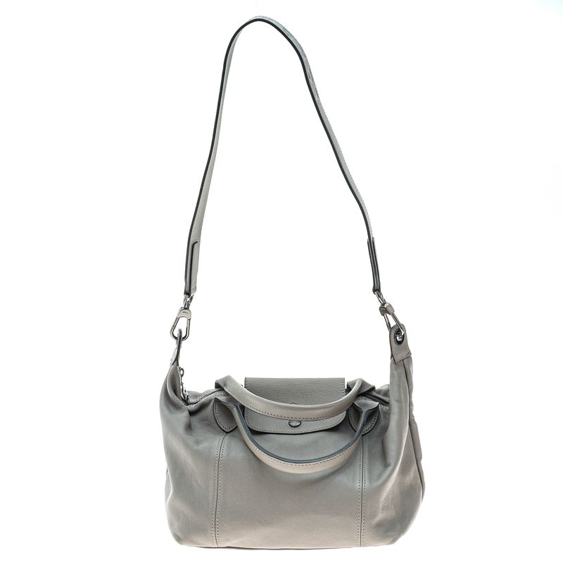 Bolsa-Longchamp-Le-Pliage-Couro-Cinza-e-Alca-Extra-