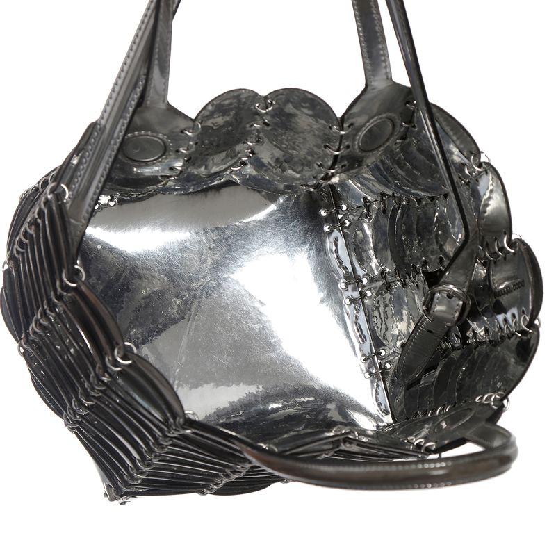Bolsa-Rabbane-Pacoio-Caba-Mini-Prateada