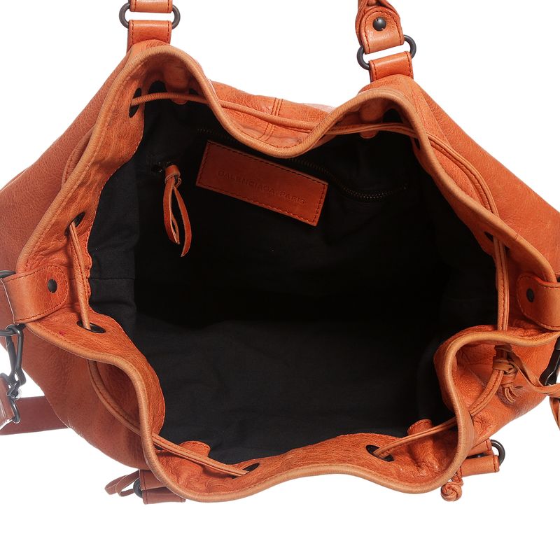 Bolsa-Balenciaga-PomPon-Laranja-
