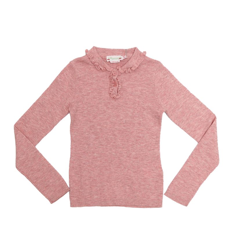 Sueter-Bonpoint-Infantil-Trico-Rosa-