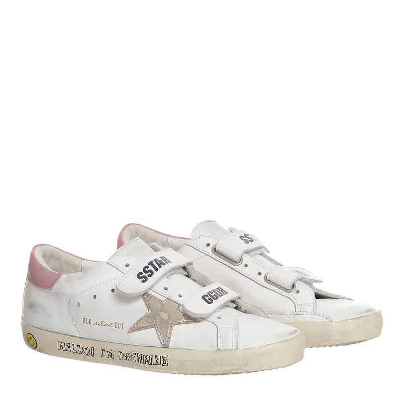 Tenis-Golden-Goose-Infantil-Star-Rosa