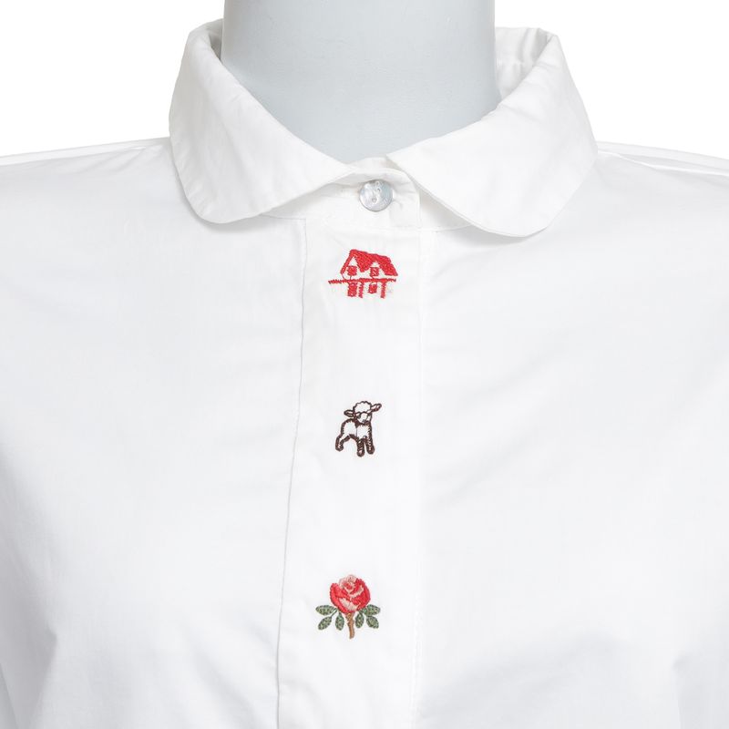 Camisa-Mixed-Bordada-Branca