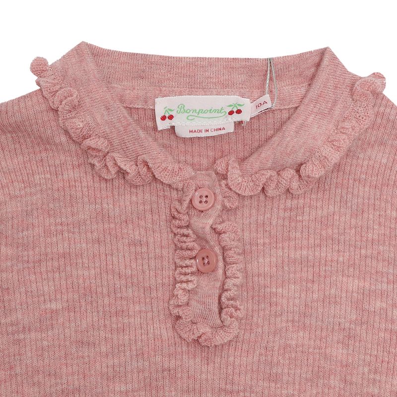Sueter-Bonpoint-Infantil-Trico-Rosa-