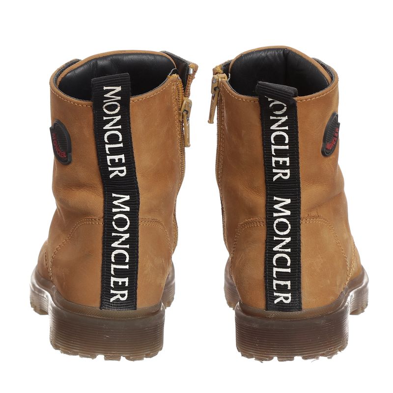 Bota-Moncler-Infantil-Camurca-Caramelo