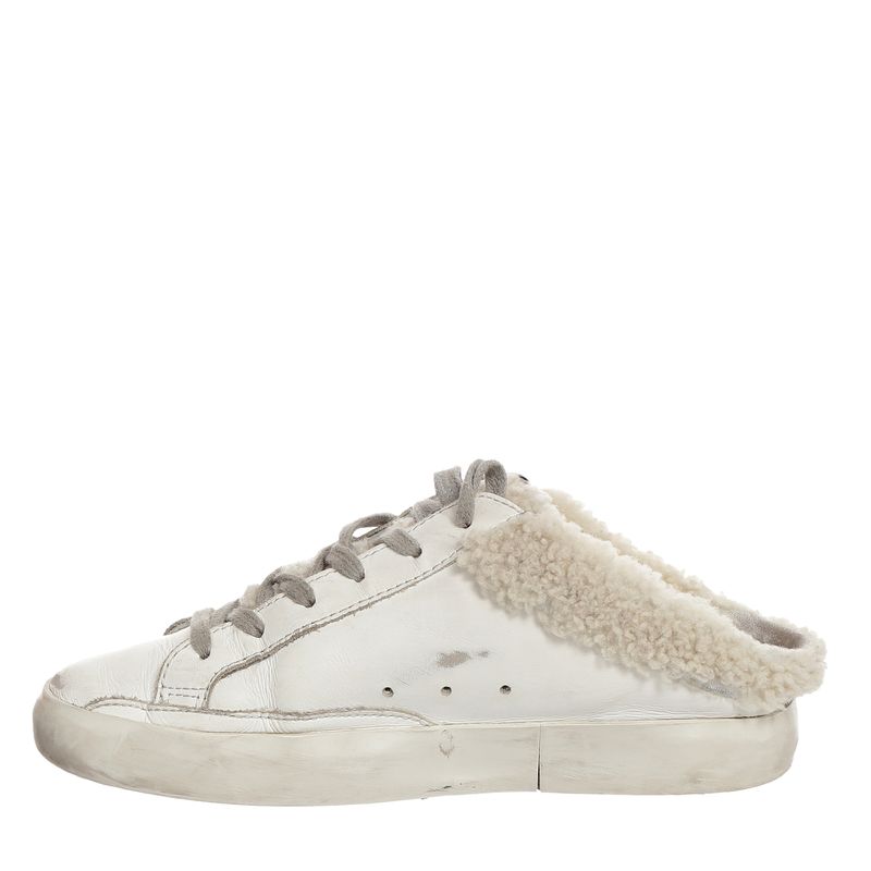 Tenis-Golden-Goose-Infantil-Mule-Branco