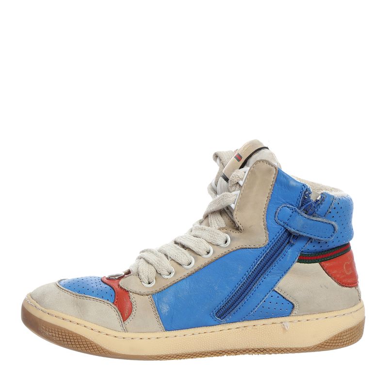 Tenis-Gucci-Infantil-Cinza-e-Azul