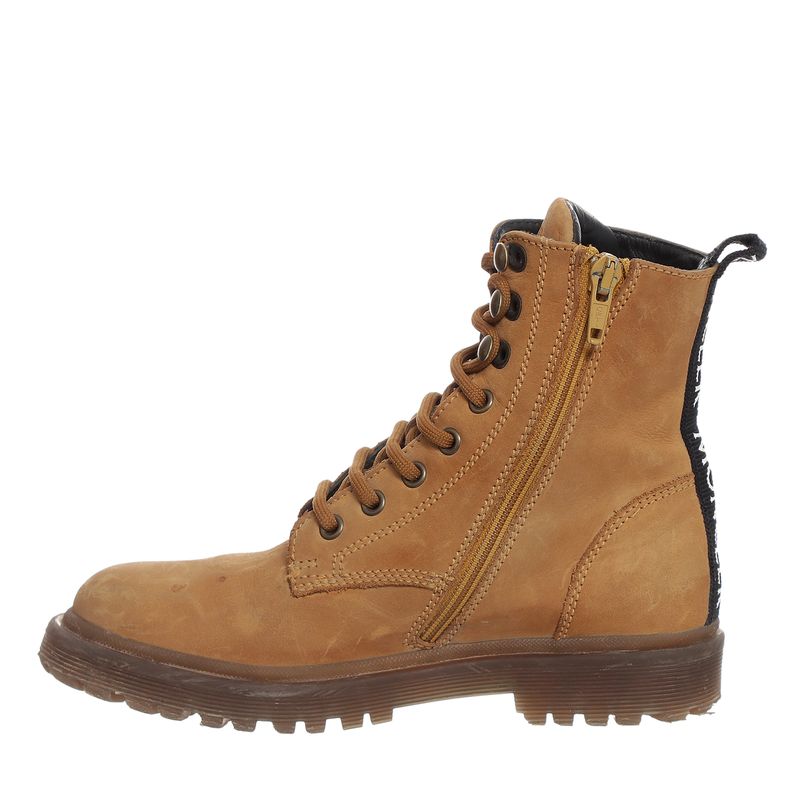 Bota-Moncler-Infantil-Camurca-Caramelo
