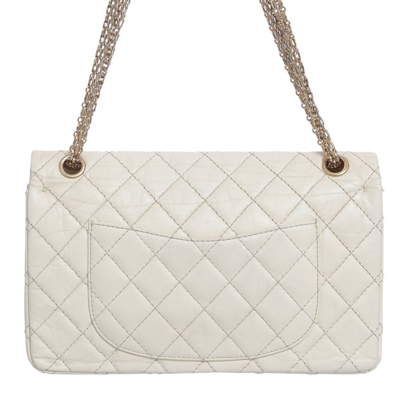 Bolsa-Chanel-Reissue-226-Double-Flap-Bege