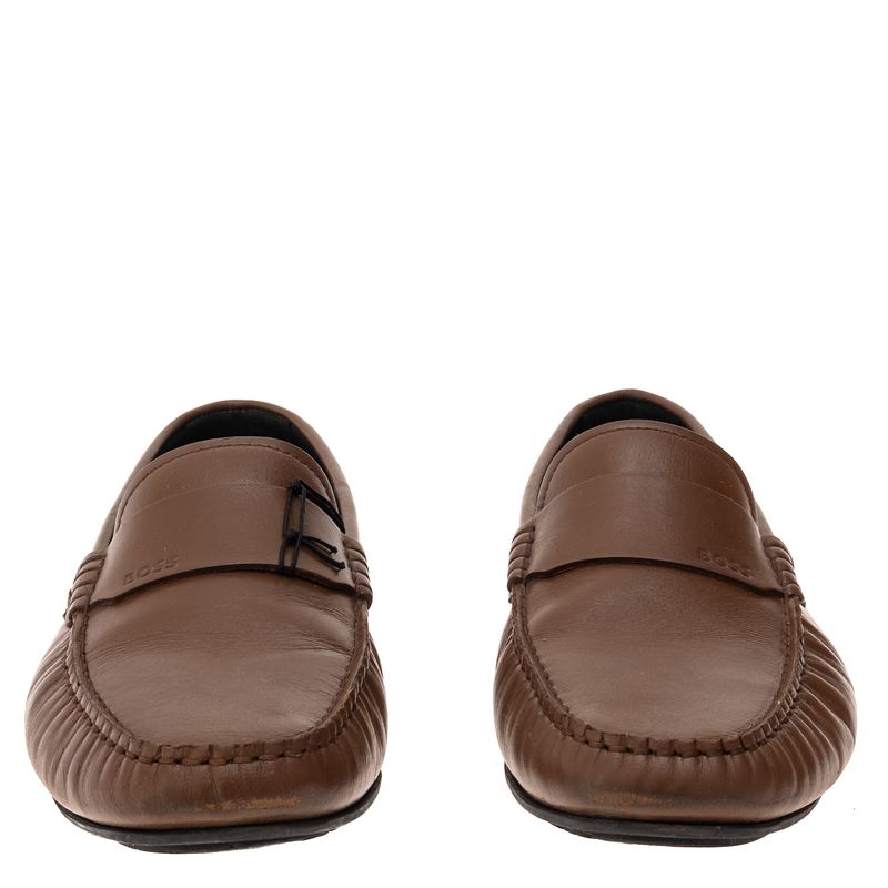 Mocassim-Hugo-Boss-Couro-Marrom-
