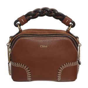 Bolsa Chloe Daria Couro Marrom
