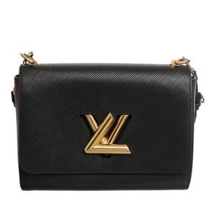 Bolsa Louis Vuitton Twist MM Couro Preto