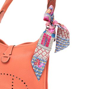 Lenço Hermes Twilly Estampado