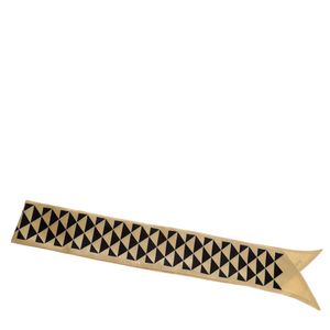 Lenço Prada Twilly Seda Estampado Amarelo