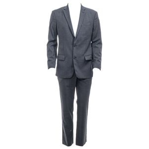 Terno Ricardo Almeida Lã Cinza Escuro