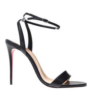 Sandália Christian Louboutin Couro Preta