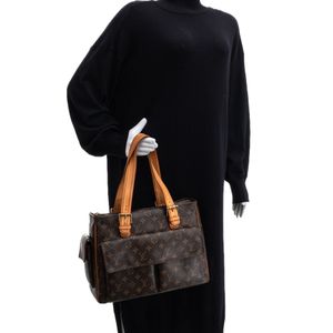 Bolsa Louis Vuitton Multipli Cite Monograma Marrom