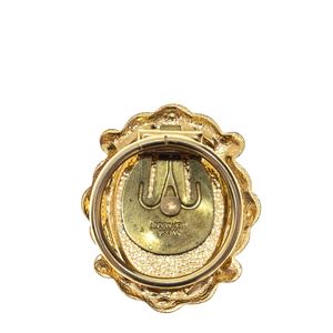 Broche Vintage Pedra Preta