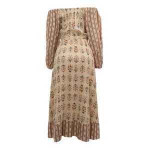 Vestido Cris Barros Estampado Colorido