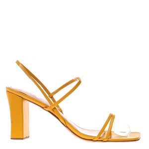 Sandália Cris Barros Tiras Amarela