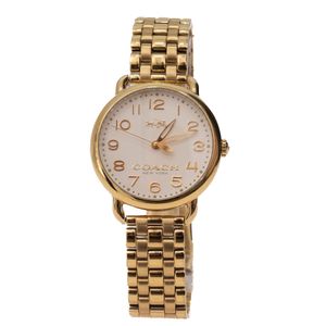 Relógio Coach Aço Dourado