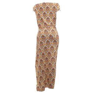 Vestido Paco Rabanne Longo Estampado Colorido