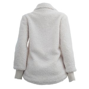 Casaco Mixed Pelos Creme