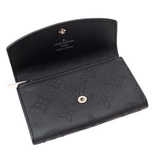 Carteira Louis Vuitton Couro Mahina Preta