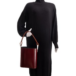 Bolsa Kenzo Couro Bordô