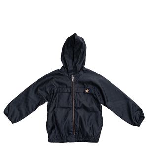 Jaqueta Gucci Infantil Nylon Monograma Preto
