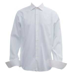 Camisa Boss Botões Branca