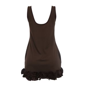 Vestido Isolda Cupuaçu Marrom