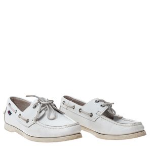 Mocassim Sebago Couro Branco