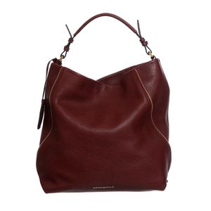 Bolsa Emporio Armani Couro Vinho