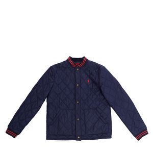 Jaqueta Polo Ralph Lauren Infantil Puffer Azul